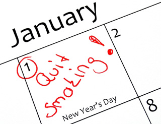 Prik een datum om te stoppen met roken